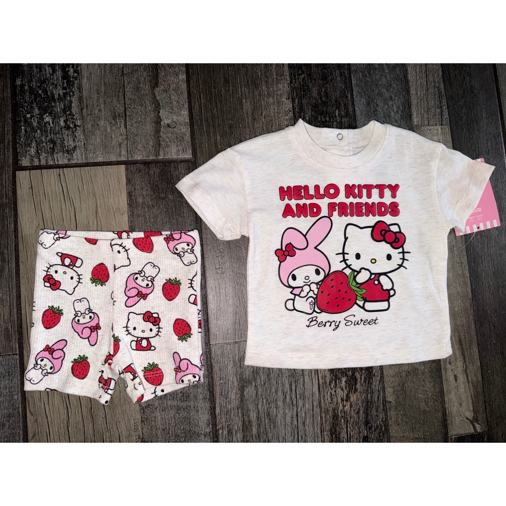 Baby hello kitty outfit 0/3 months